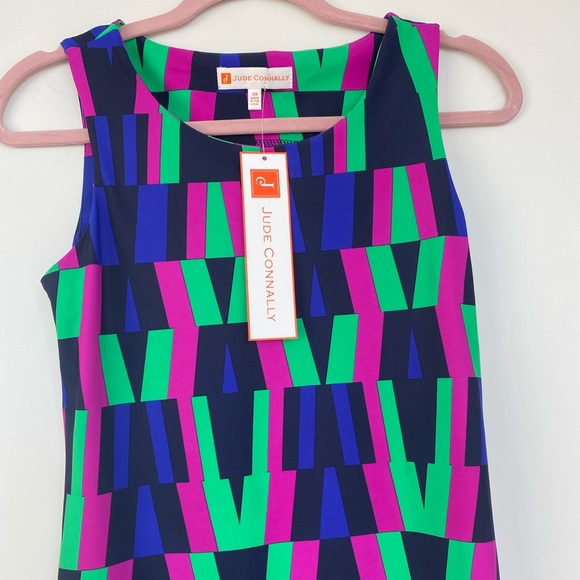 Jude Connally Dress Geometric Print - Picture 3 of 7